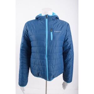 Avalanche Outdoor Supply Co kids Puffer Jacket Coat Blue Hooded Zip Sz 14-16
